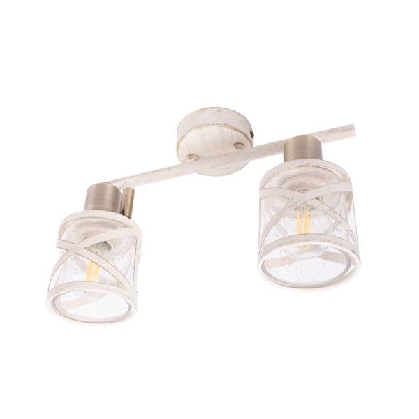 Спот Altalusse INL-6146W-02 2x40 Вт E14 античная бронза/слоновая кость 