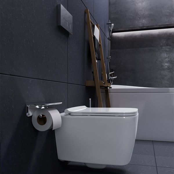 Унитаз подвесной AM.PM безободковый FlashClean C90A1701SC Gem