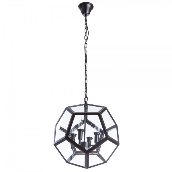 Підвіс Arte Lamp Divinare 2020/04 SP-4 4x40 Вт E14 чорний 