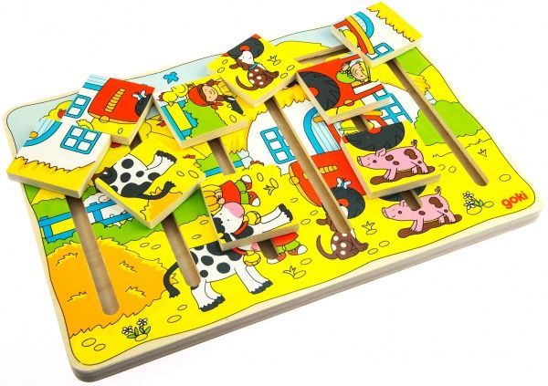 Игра-пазл GoKi Наша ферма 57596
