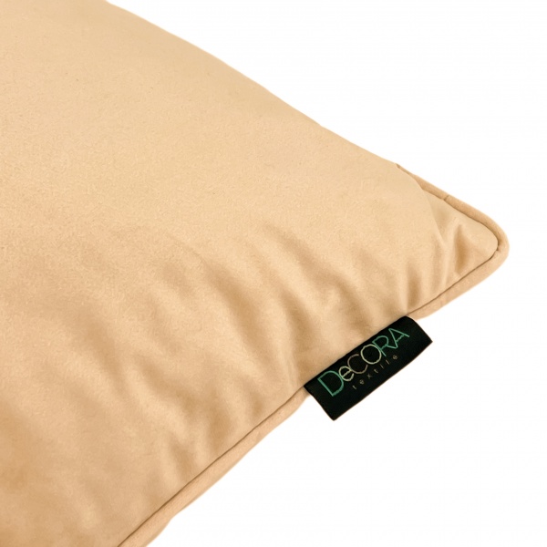 Подушка декоративная VELOUR 50x50 см кремовый Decora textile 