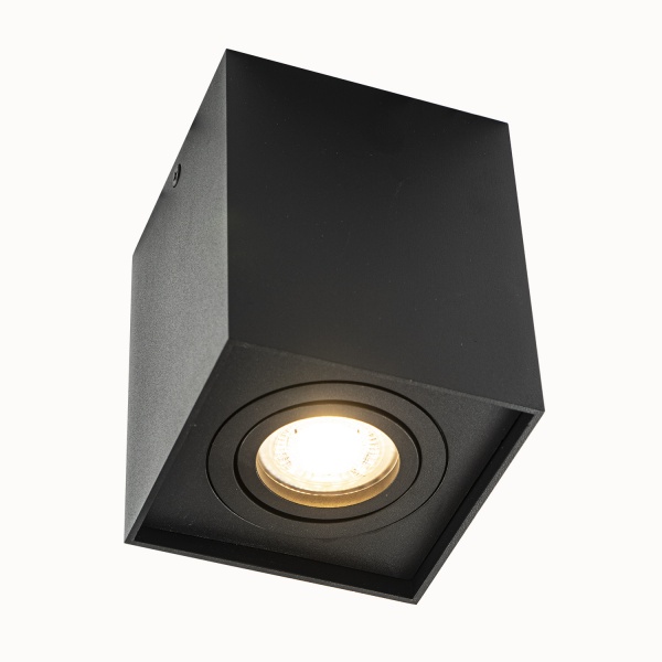 Светильник точечный Berger 40 Вт GU10 черный 3011-DL-1 Black 