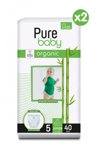 Підгузки-трусики Pure Baby Pants 5 11-18 кг 40 шт.