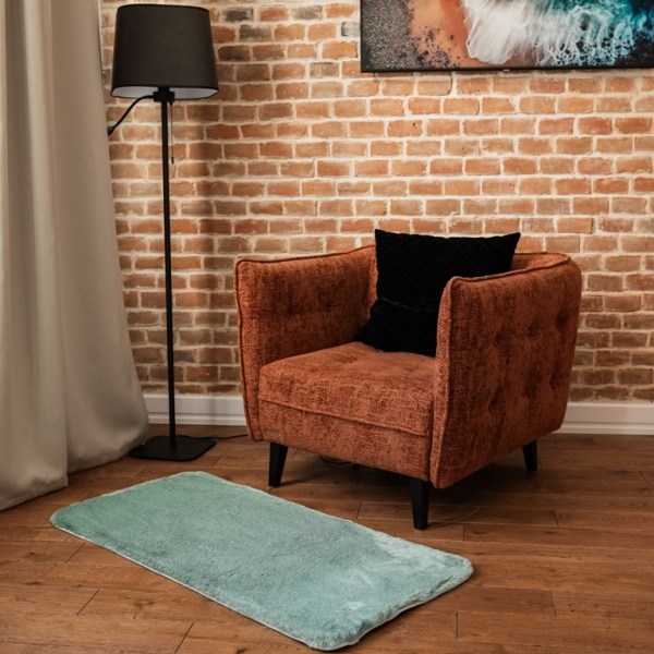 Коврик Dariana Rabbit Melange 60x120 см mint 