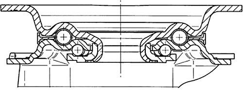 Колесо поворотное 3370 DRR 160 P63 TENTE 
