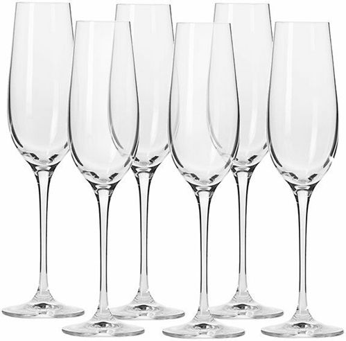 Набір бокалів для шампанського Harmony 180 мл 6 шт Krosno