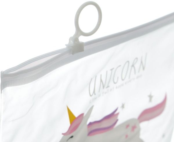 Папка на блискавці А5 Єдиноріг на хмаринках