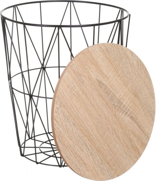 Стіл-кошик Сканді Leaf 34,5х34,5х39 см 