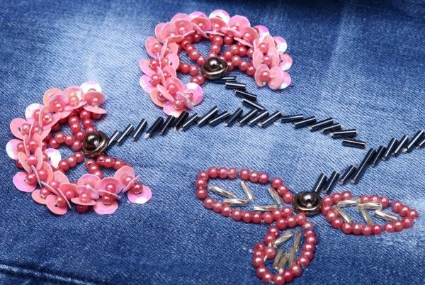 Джинси Beren Style 6045 р.104 синій 