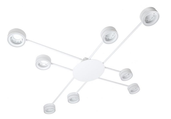 Люстра потолочная Светкомплект G NURE 8xGX53 белый