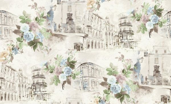 Шпалери вінілові на флізеліновій основі MEGAPOLIS 9144-10 1,06x10,05 м 