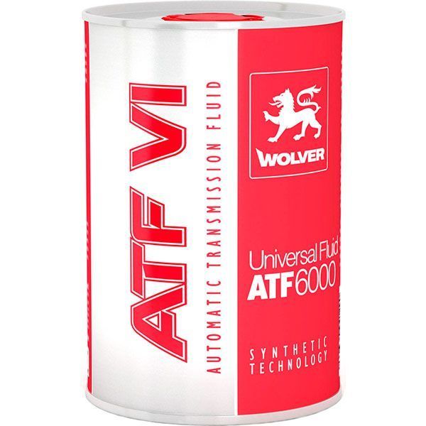 Масло трансмиссионное Wolver SUPER FLUID ATF 6000 ATF VI 1 л