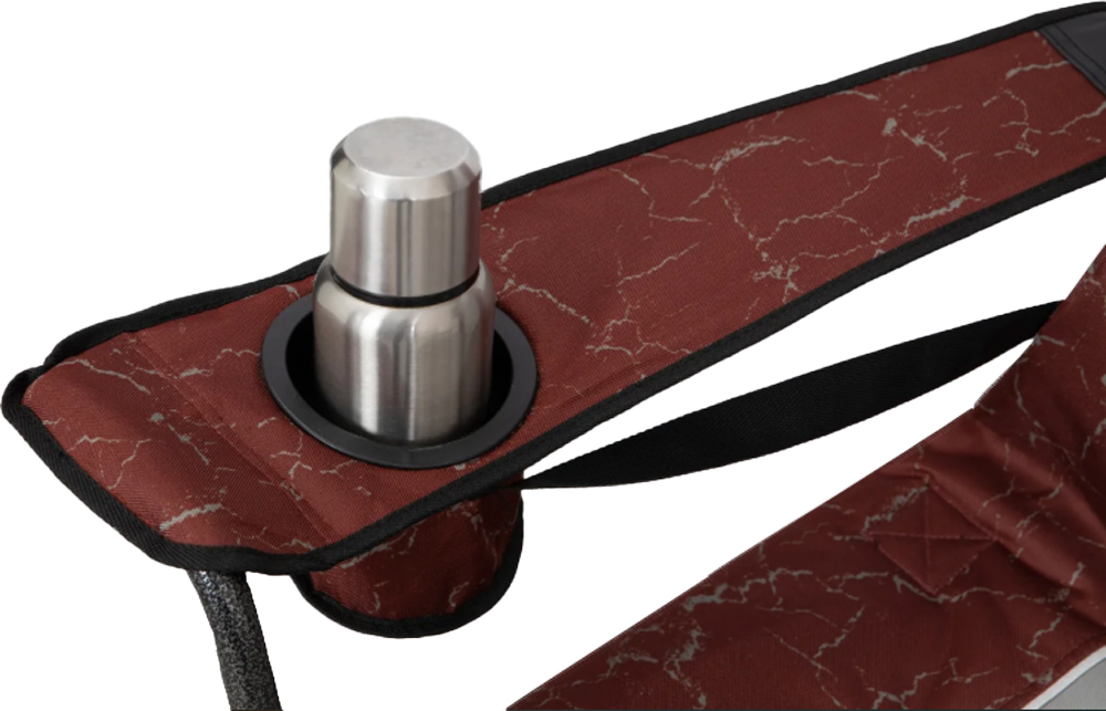 Стул раскладной KingCamp Juniper C10 Red/Grey (2248.65.54)