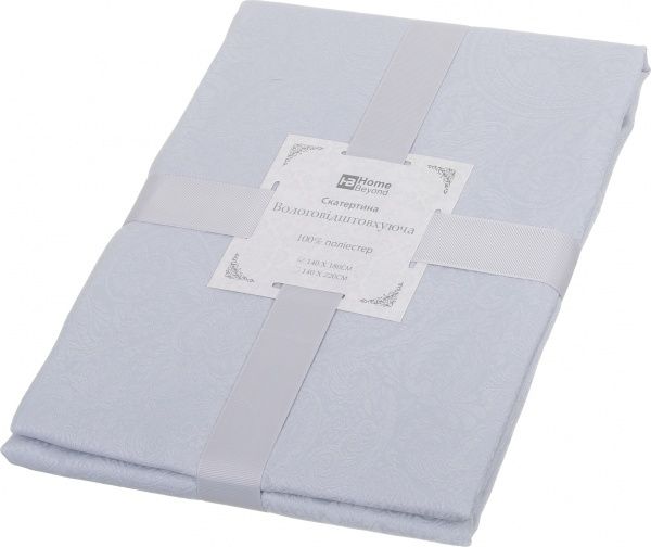 Скатерть 140x180 см серебряный Home Beyond 