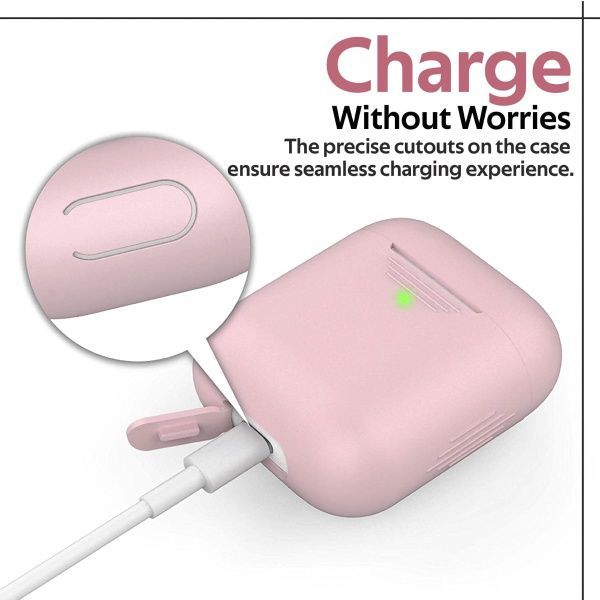 Чехол для наушников Promate PodKit для Apple AirPods pink (podkit.pink) 