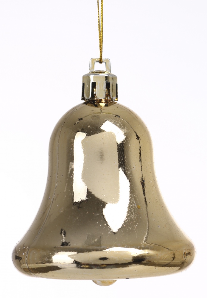 Набір підвісок 3 шт дзвіночок 3 кольори в асортименті 6 см EPI-