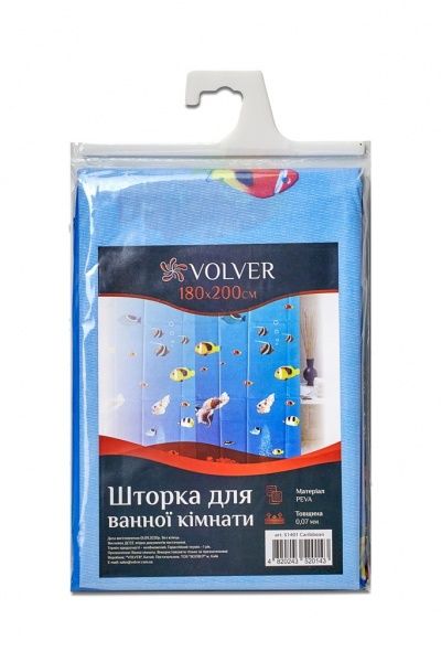 Шторка для ванны 51401 Caribbean (комплект)