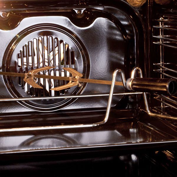 Духовой шкаф электрический Pyramida F 84 ER black Rustico/R