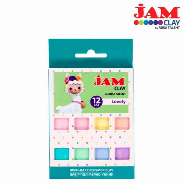 Набор пластики Jam Clay Lovely 12х20 г 