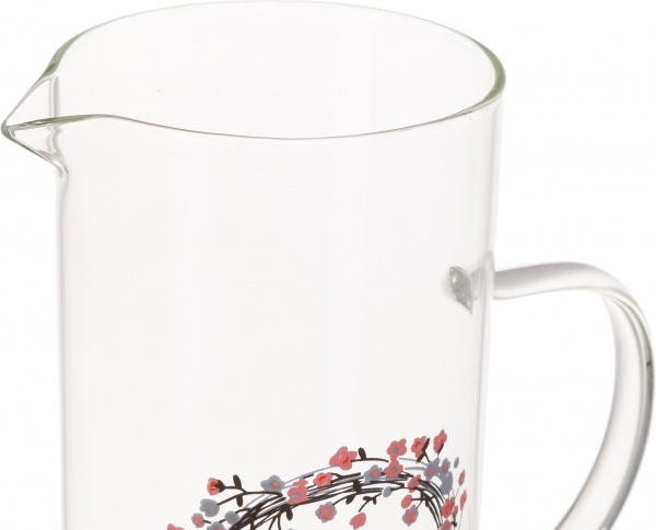 Кувшин с бамбуковой крышкой 1,5 л 9030-2 S&T