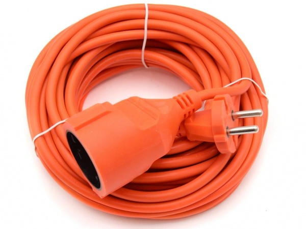 Удлинитель садовый Neomax без заземления 1 гн. оранжевый 20 м NX530120 