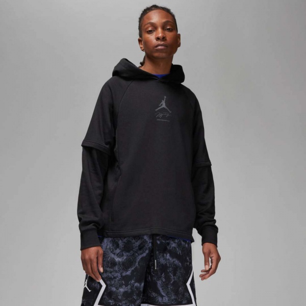 Джемпер Nike M J DF SPRT FLC BC GFX PO DV9781-010 р. M чорний