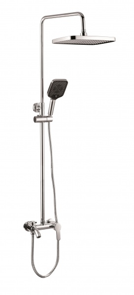 Смеситель для ванны Mixxen CLYDE хром (с колонной) с/акс MXBZ0652