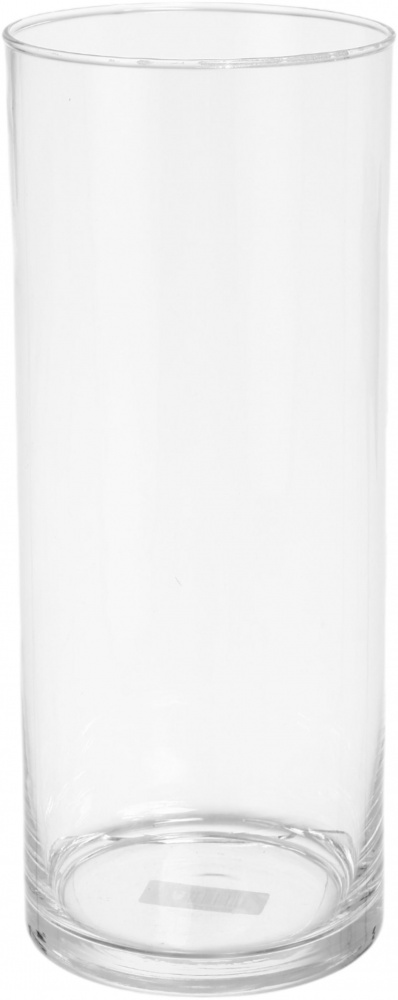 Ваза скляна Wrzesniak Glassworks циліндр 17-5976 25,5 см прозора