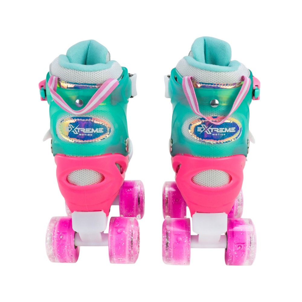 Роликовые коньки Shantou Extreme Motion L RL25438 р. 38-41 зеленый