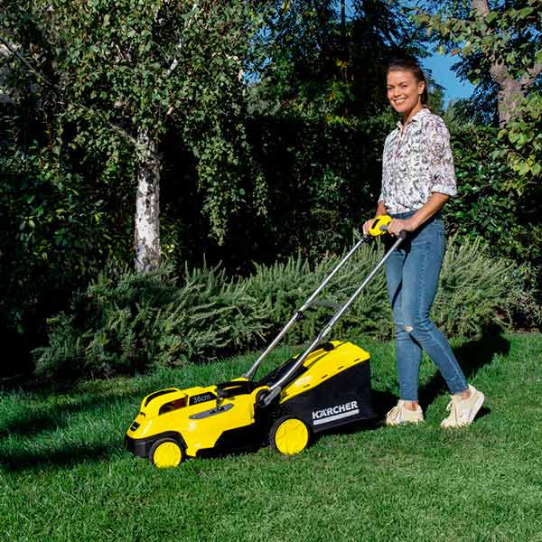 Газонокосарка акумуляторна Karcher LMO 18-36 Battery Set EU (18/5)