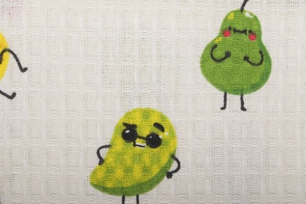 Набір рушників вафельних Fruits 2 шт. 40x65 см UP! (Underprice) жовтий/помаранчевий 