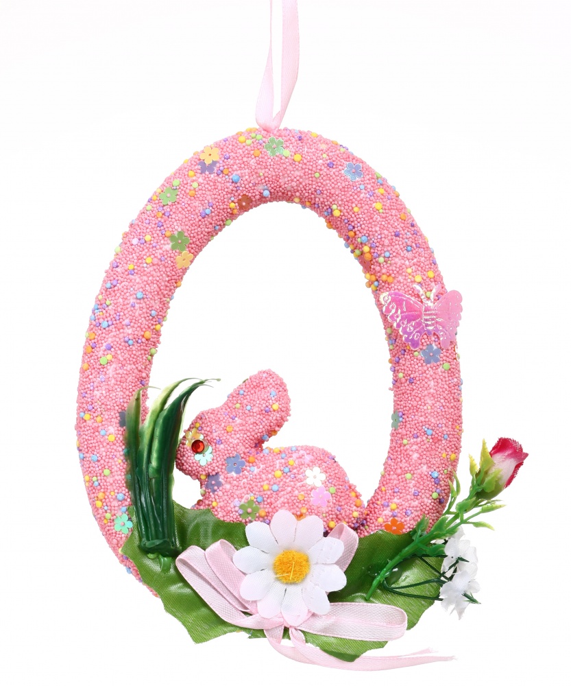 Украшение пасхальное Зайка 16см 37108-6