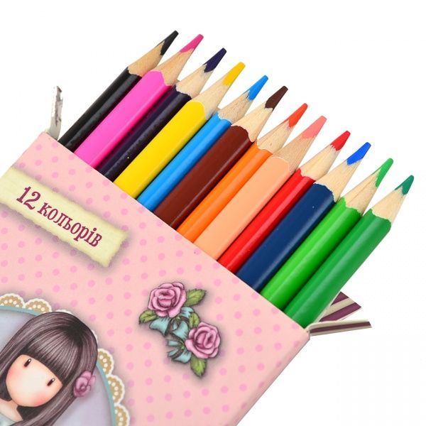 Олівці кольорові Santoro Rosebud 12 шт. 290564 YES