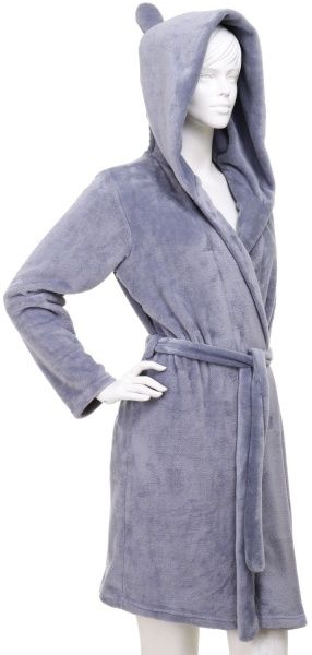 Халат жіночий Роксана Вушки р. S сіро-блакитний 859/90147 
