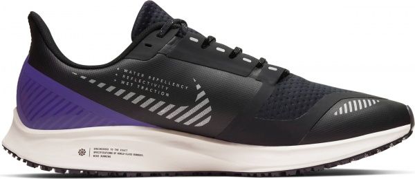 Кроссовки Nike AIR ZOOM PEGASUS 36 SHIELD AQ8005-002 р.US 9 черный