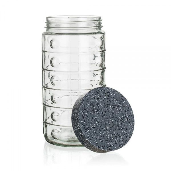 Банка для сипучих з металевою кришкою 1,7 л Granite Banquet