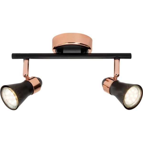 Спот Brilliant 15913/96 2x50 Вт GU10 черный