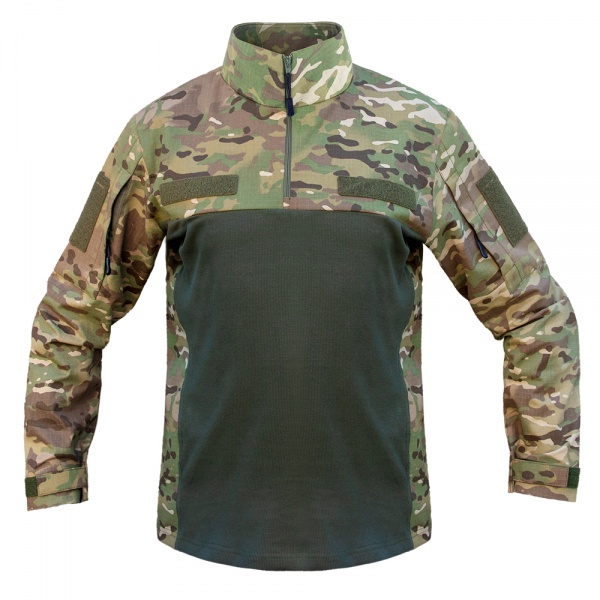 Сорочка Expert ® тактична Убакс, трикотаж кашкорсе/ріп-стоп р.XXL multicam