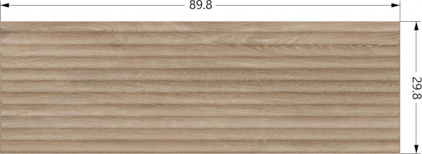 Плитка Ceramika Paradyz Bella Wood Struktura Rekt. Mat 29,8x89,8 