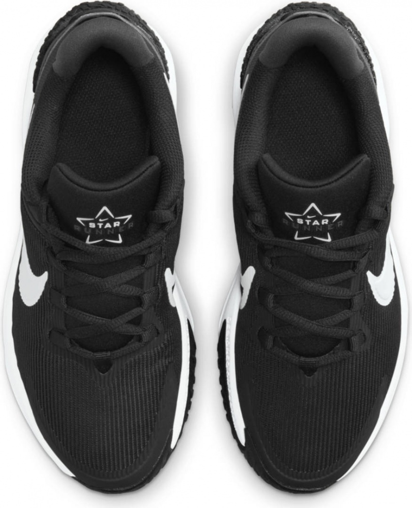 Кроссовки детские демисезонные Nike STAR RUNNER 4 DX7615-001 р.36 черные