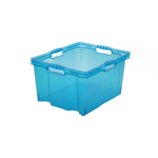 Ящик для хранения пластиковая Keeeper 0272.1 Multi-box M 13.5 л синий 210x350x270 мм