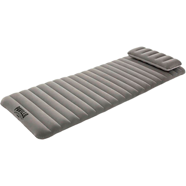 Матрас надувной Bestway 67617 191х70 см кресло-шезлонг бежево-серый