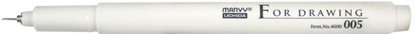 Мультилайнер Marvy 4600-S 0,05 мм 
