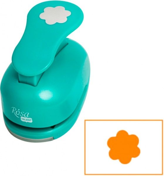 Фигурный дырокол Цветок 5 см Rosa Talent