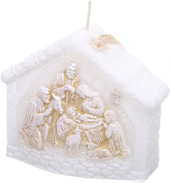 Свічка Хатинка Різдвяна 400