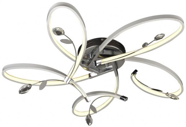Люстра WunderLicht 8845-45 5x70 Вт хром 