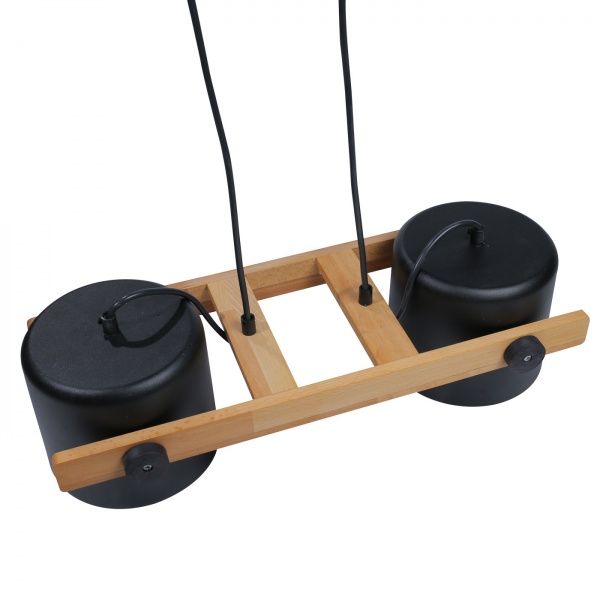 Підвіс Светкомплект RL 160 2x40 Вт E27 чорний 