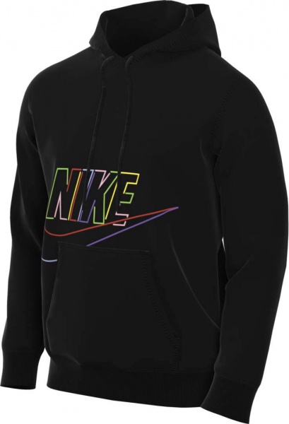 Джемпер Nike CLUB+ BB PO HOODIE MCF DX0541-010 р.2XL чорний