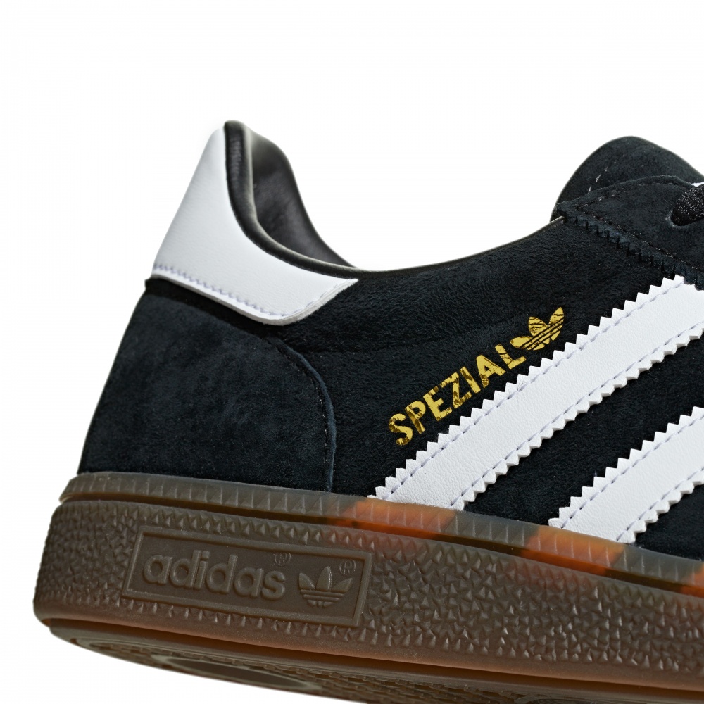 Кроссовки мужские демисезонные Adidas HANDBALL SPEZIAL DB3021 р.44 2/3 черные