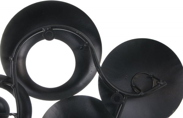 Декор настенный Surface 89,5x49,5 см черно-золотистый 